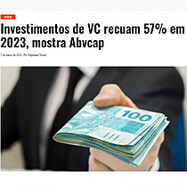 Investimentos de VC recuam 57% em 2023, mostra Abvcap